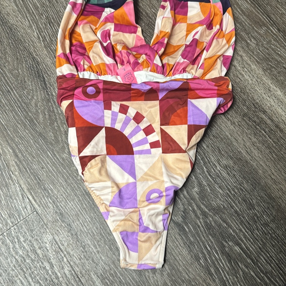 Farm Rio Ombre Graphic Toucans One-Piece Swimsuit, small, $228 - Picture 14 of 16